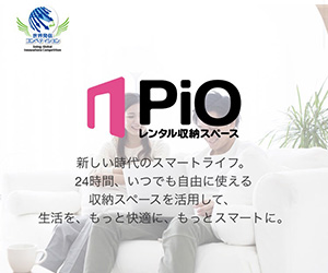トランク収納スペースPio